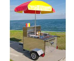 hot dog food cart